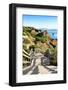 Welcome to Portugal Collection - Wooden Staircase to Sandy Praia do Camilo Beach-Philippe Hugonnard-Framed Photographic Print