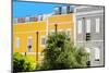 Welcome to Portugal Collection - Yellow Facade Lisbon-Philippe Hugonnard-Mounted Photographic Print