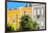 Welcome to Portugal Collection - Yellow Facade Lisbon-Philippe Hugonnard-Framed Photographic Print