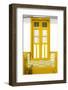 Welcome to Portugal Collection - Yellow House Entrance-Philippe Hugonnard-Framed Photographic Print
