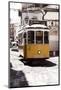 Welcome to Portugal Collection - Yellow Lisbon Tramway 28 II-Philippe Hugonnard-Mounted Photographic Print