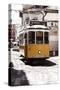 Welcome to Portugal Collection - Yellow Lisbon Tramway 28 II-Philippe Hugonnard-Stretched Canvas