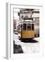 Welcome to Portugal Collection - Yellow Lisbon Tramway 28 II-Philippe Hugonnard-Framed Photographic Print