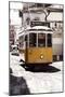 Welcome to Portugal Collection - Yellow Lisbon Tramway 28 II-Philippe Hugonnard-Mounted Photographic Print