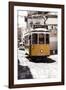 Welcome to Portugal Collection - Yellow Lisbon Tramway 28 II-Philippe Hugonnard-Framed Photographic Print