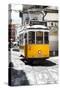 Welcome to Portugal Collection - Yellow Lisbon Tramway 28-Philippe Hugonnard-Stretched Canvas