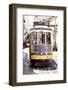 Welcome to Portugal Collection - Yellow Lisbon Tramway II-Philippe Hugonnard-Framed Photographic Print