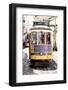 Welcome to Portugal Collection - Yellow Lisbon Tramway II-Philippe Hugonnard-Framed Photographic Print