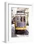 Welcome to Portugal Collection - Yellow Lisbon Tramway II-Philippe Hugonnard-Framed Photographic Print