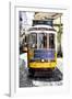 Welcome to Portugal Collection - Yellow Lisbon Tramway-Philippe Hugonnard-Framed Photographic Print