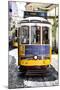 Welcome to Portugal Collection - Yellow Lisbon Tramway-Philippe Hugonnard-Mounted Photographic Print