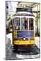 Welcome to Portugal Collection - Yellow Lisbon Tramway-Philippe Hugonnard-Mounted Photographic Print