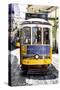 Welcome to Portugal Collection - Yellow Lisbon Tramway-Philippe Hugonnard-Stretched Canvas