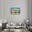 Welcome to Portugal Collection - Yellow Striped House-Philippe Hugonnard-Framed Stretched Canvas displayed on a wall