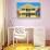 Welcome to Portugal Collection - Yellow Striped House-Philippe Hugonnard-Photographic Print displayed on a wall