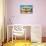 Welcome to Portugal Collection - Yellow Striped House-Philippe Hugonnard-Mounted Photographic Print displayed on a wall