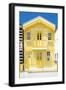 Welcome to Portugal Collection - Yellow Striped House-Philippe Hugonnard-Framed Photographic Print