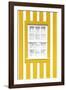 Welcome to Portugal Collection - Yellow Striped Window-Philippe Hugonnard-Framed Photographic Print