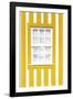 Welcome to Portugal Collection - Yellow Striped Window-Philippe Hugonnard-Framed Photographic Print