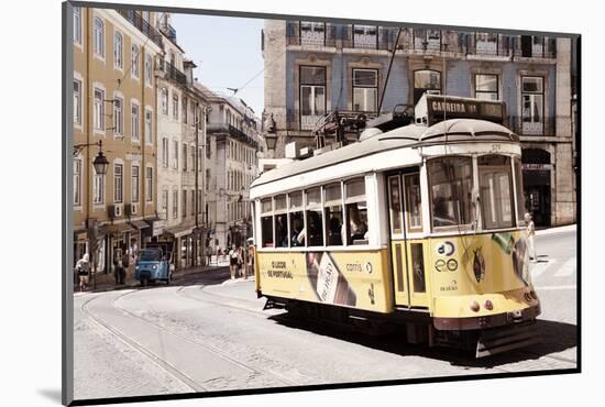 Welcome to Portugal Collection - Yellow Tram Lisbon II-Philippe Hugonnard-Mounted Photographic Print