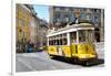 Welcome to Portugal Collection - Yellow Tram Lisbon-Philippe Hugonnard-Framed Photographic Print