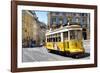 Welcome to Portugal Collection - Yellow Tram Lisbon-Philippe Hugonnard-Framed Photographic Print