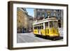 Welcome to Portugal Collection - Yellow Tram Lisbon-Philippe Hugonnard-Framed Photographic Print