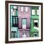 Welcome to Portugal Square Collection - Beautiful Colorful Traditional Facades II-Philippe Hugonnard-Framed Photographic Print