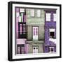 Welcome to Portugal Square Collection - Beautiful Colorful Traditional Facades III-Philippe Hugonnard-Framed Photographic Print