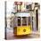 Welcome to Portugal Square Collection - Bica Tram in Lisbon III-Philippe Hugonnard-Stretched Canvas
