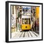 Welcome to Portugal Square Collection - Bica Yellow Tram-Philippe Hugonnard-Framed Photographic Print