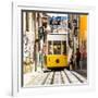 Welcome to Portugal Square Collection - Bica Yellow Tram-Philippe Hugonnard-Framed Photographic Print