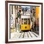 Welcome to Portugal Square Collection - Bica Yellow Tram-Philippe Hugonnard-Framed Photographic Print