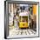 Welcome to Portugal Square Collection - Bica Yellow Tram-Philippe Hugonnard-Framed Photographic Print