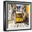 Welcome to Portugal Square Collection - Bica Yellow Tram-Philippe Hugonnard-Framed Premium Photographic Print