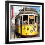 Welcome to Portugal Square Collection - Camoes 24 Lisbon Tramway III-Philippe Hugonnard-Framed Premium Photographic Print