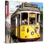 Welcome to Portugal Square Collection - Camoes 24 Lisbon Tramway III-Philippe Hugonnard-Stretched Canvas