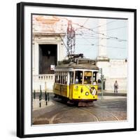 Welcome to Portugal Square Collection - Camoes 24 Lisbon Tramway-Philippe Hugonnard-Framed Photographic Print