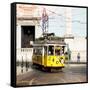 Welcome to Portugal Square Collection - Camoes 24 Lisbon Tramway-Philippe Hugonnard-Framed Stretched Canvas