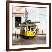 Welcome to Portugal Square Collection - Camoes 24 Lisbon Tramway-Philippe Hugonnard-Framed Photographic Print