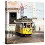 Welcome to Portugal Square Collection - Camoes 24 Lisbon Tramway-Philippe Hugonnard-Stretched Canvas