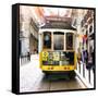 Welcome to Portugal Square Collection - Carreira 28 Lisbon Tram-Philippe Hugonnard-Framed Stretched Canvas