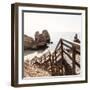 Welcome to Portugal Square Collection - End of the day at the beach II-Philippe Hugonnard-Framed Photographic Print