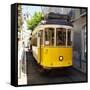 Welcome to Portugal Square Collection - Lisbon Tram 28-Philippe Hugonnard-Framed Stretched Canvas