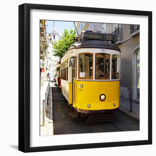 Welcome to Portugal Square Collection - Lisbon Tram 28-Philippe Hugonnard-Framed Photographic Print