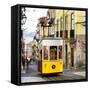 Welcome to Portugal Square Collection - Lisbon Tram-Philippe Hugonnard-Framed Stretched Canvas