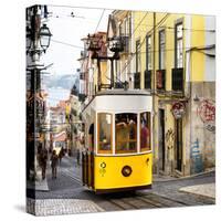 Welcome to Portugal Square Collection - Lisbon Tram-Philippe Hugonnard-Stretched Canvas