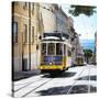 Welcome to Portugal Square Collection - Moniz Tram 28 Lisbon-Philippe Hugonnard-Stretched Canvas