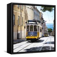 Welcome to Portugal Square Collection - Moniz Tram 28 Lisbon-Philippe Hugonnard-Framed Stretched Canvas