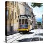 Welcome to Portugal Square Collection - Moniz Tram 28 Lisbon-Philippe Hugonnard-Stretched Canvas